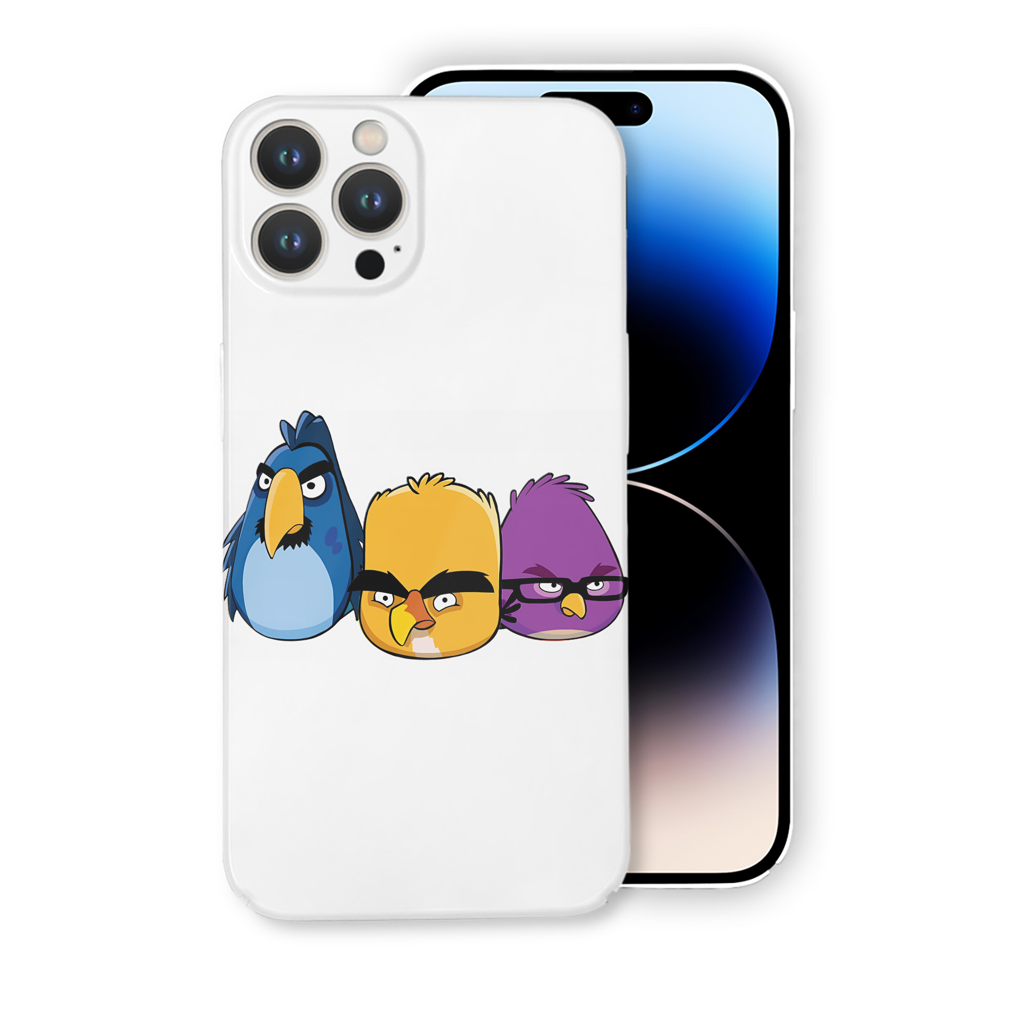 （画像用） Angry Birds アングリーバード 【iPhone 14シリーズ対応】ハードケース